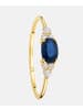 Diamant L'éternel Ring aus 375 Gelbgold mit Saphir