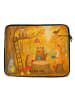 Mr. & Mrs. Panda Laptop Tasche Waldtiere Picknick Design ohne Sp... in Weiß