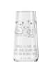 Mr. & Mrs. Panda Champagnerglas Koala Familie mit Spruch in Transparent