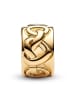 Pandora Clip-Charm Verknotete Herzen Goldfarben