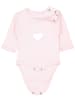 TupTam Mädchen Baby Body Langarm Unifarben 5er Pack in rosa/blau