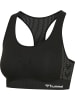 Hummel Hummel Top Hmlmt Yoga Damen Dehnbarem Atmungsaktiv Schnelltrocknend Nahtlosen in BLACK