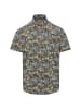 Camel Active Hemd in blau gelb - 0003
