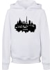 F4NT4STIC Hoodie PARIS SKYLINE HOODIE UNISEX in weiß