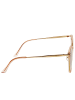 Bertha Polarisierte Sonnenbrille "Moon" in Gold/Pink