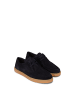 Marc O'Polo Slipper Model Karo im Wallabee-Stil in dark navy