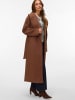 Vero Moda Mantel in Cocoa Brown