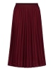 BETTY & CO Midirock mit Plissee in Fall Burgundy