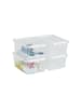 SmartStore 10er-Set Aufbewahrungsbox Classic Transparent 14L