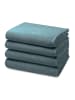 Ross 4 X Handtuch im Set Sensual Skin in Pazifik