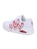 Skechers UNO - DRIPPING IN LOVE UNO - DRIPPING IN LOVE in white/red