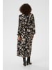 Kaffe Kleid KAulla A-shape in Black Gray Graphic