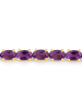 Rafaela Donata Armband Sterling Silber gelbvergoldet Amethyst in gelbgold