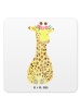 Mr. & Mrs. Panda Coaster Giraffe Blumenkranz ohne Spruch in Weiß