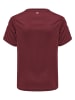 Hummel Hummel T-Shirt Hmlcore Kinder in MAROON