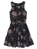 Kidsworld Jerseykleid in schwarz-geblümt-bedruckt
