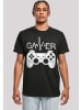 F4NT4STIC T-Shirt Gamer Herzschlag in schwarz