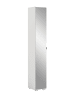 xonox.home Spiegelschrank  (B/H/T: 30x191x37 cm) in weiß und Spiegelfront