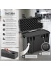 tectake Kamerakoffer Al 41 x 22 x 34 cm, schwarz