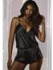 PETITE FLEUR GOLD Jumpsuit in schwarz