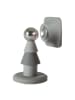 COFI 1453 Genialo Türstopper magnetisch 2er Set Türhalter Grau in Grau