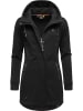 ragwear Sweatjacke Letti Bonded in Black