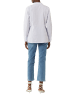 comma Bluse langarm in Weiß