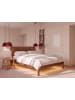 Beliani Doppelbett BOISSET in Braun - (W) 125 x (H) 101 x (L) 205 cm