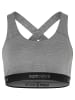 super.natural Merino Bra W FEEL GOOD BRA in grau
