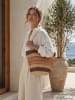 collezione alessandro Schultertasche " Teneriffa " in natur