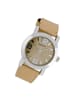 Oozoo Armbanduhr Oozoo JR braun, beige mittel (ca. 38mm)