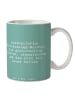 Mr. & Mrs. Panda Kaffeetasse Spruch Arzthelferin Meister mit Spruch in Meeresbrise
