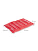 relaxdays Kühlpad in Rot - (B)25 x (H)2 x (T)36 cm