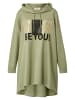 Angel of Style Sweatshirt in khaki