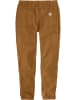 CARHARTT  Stoffhose "Relaxed Canvas 106889" in Braun