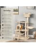 tectake Katzenbaum Stokeley 141 cm Diverse Farben