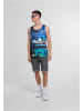 Just Rhyse T-Shirt "Tank Tops Palm Coast" in Multicolor