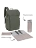 Lässig Wickelrucksack Slender Up Backpack in gruen