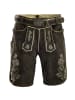Maddox Country Lederhose Silbersee in dunkelbraun