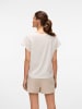 Vero Moda 2er-SET Trendiges Sommer Shirt mit Spitze Rundhals in Weiß