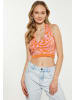 myMo Damen Cropp-Top in PINK ORANGE