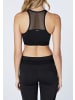 Chiemsee Sport-Bustier in Schwarz