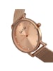 Sophie & Freda Savannah Mesh-Armbanduhr mit Swarovski-Kristallen in Rose Gold