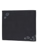 oxmox New Cryptan Geldbörse RFID Schutz 12 cm schwarz-footsteps grey