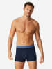 Schiesser Retro Short / Pant 95/5 Cotton in Dunkelblau