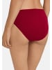Hanro Midi Slip Cotton Seamless in Red dahlia