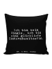 Mr. & Mrs. Panda Deko Kissen Ich bin kein Single,... mit Spruch in Schwarz