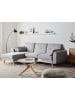 Beliani 4-tlg 3-Sitzer Sofa KAARINA in Grau/Braun rechtsseitig