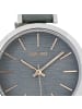 Oozoo Analog-Armbanduhr Oozoo Timepieces grau groß (ca. 40mm)