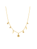 Luxenter Halskette Hifast mit 18 Karat Gelbgold-Finish – HIFAST